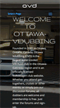 Mobile Screenshot of ottawa-vdubbing.com